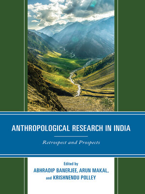 cover image of Anthropological Research in India